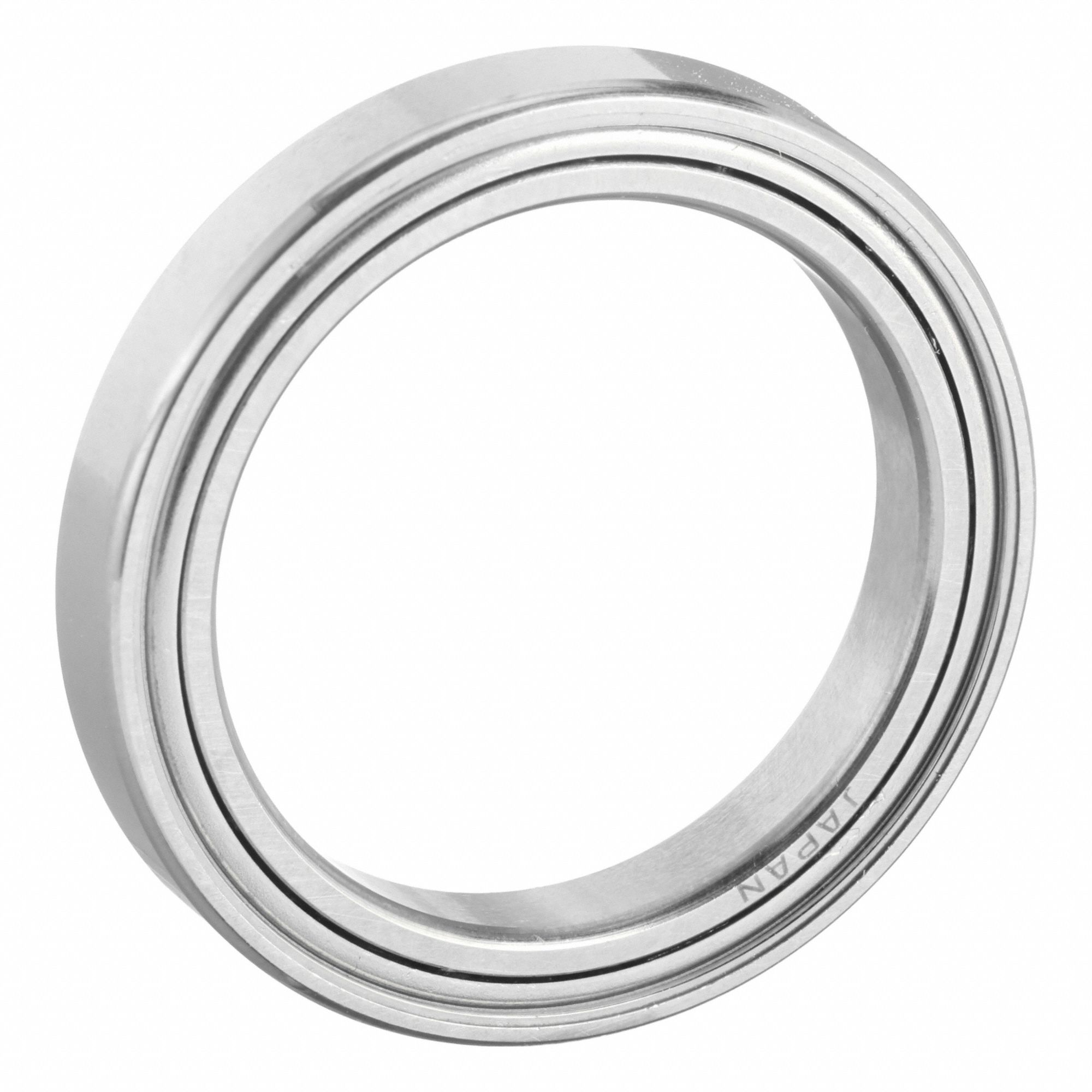 Miniature Ball Bearing: 1634, Dbl Shield, 3/4 in Bore, 1 in OD, 0.156 in Wd, 302°F Max Temp