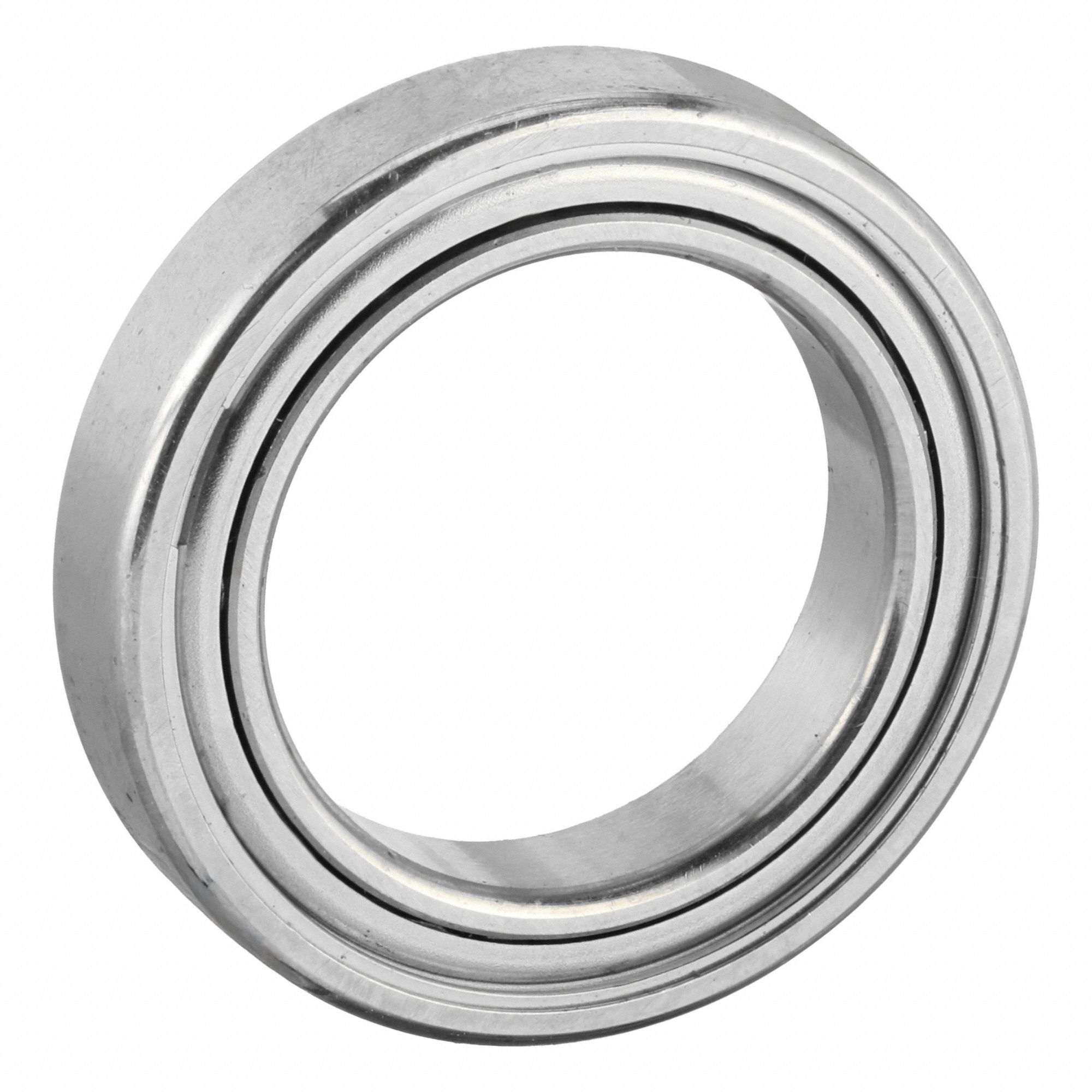 Miniature Ball Bearing: 1212, Dbl Shield, 1/2 in Bore, 3/4 in OD, 0.156 in Wd, 302°F Max Temp