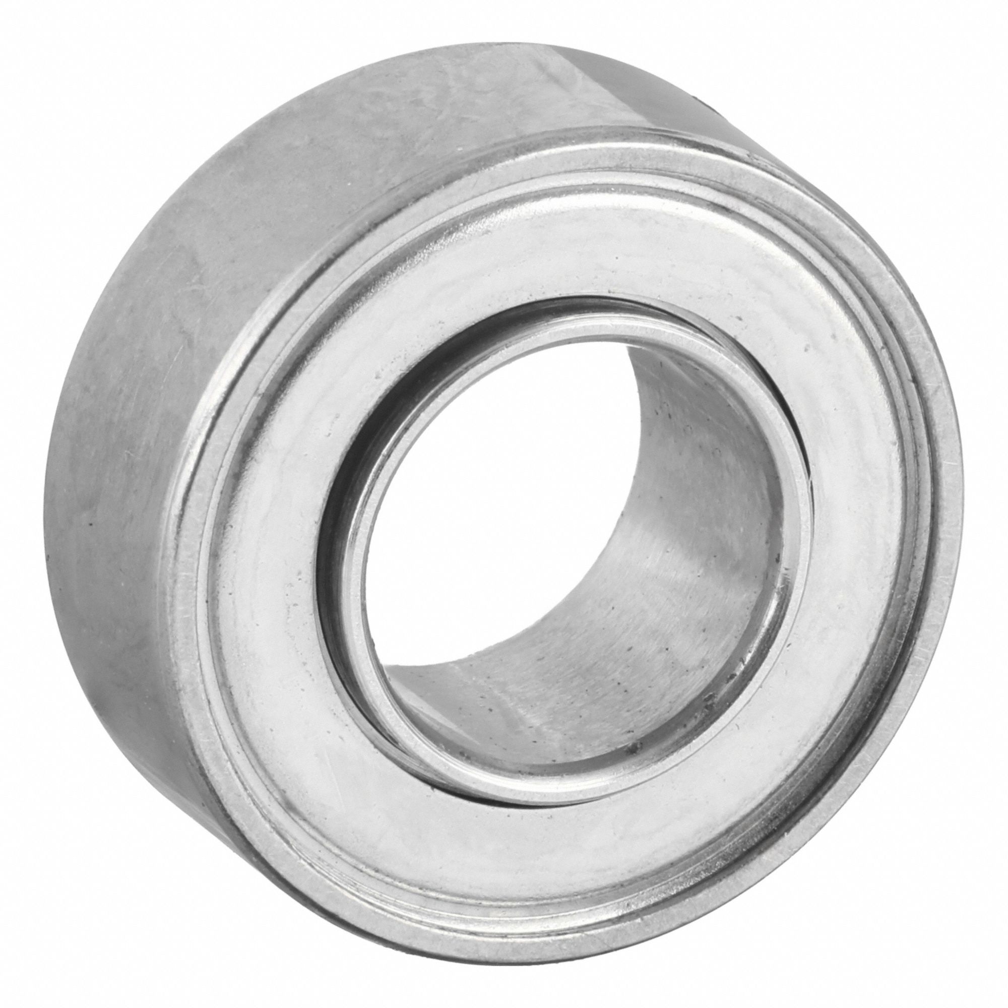 Miniature Ball Bearing: 188, Dbl Shield, 1/4 in Bore, 1/2 in OD, 0.188 in Wd, 302°F Max Temp