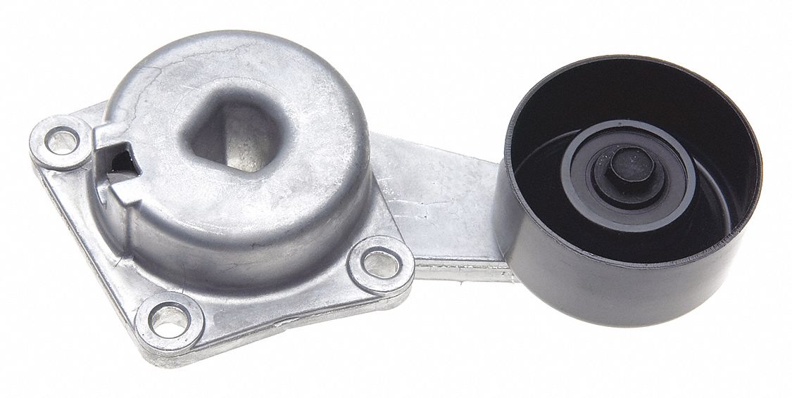 Belt Tensioner: Self-Adjusting Belt Tensioner, 38133, Light Duty, 1 Pulleys, 3 in Outside Dia