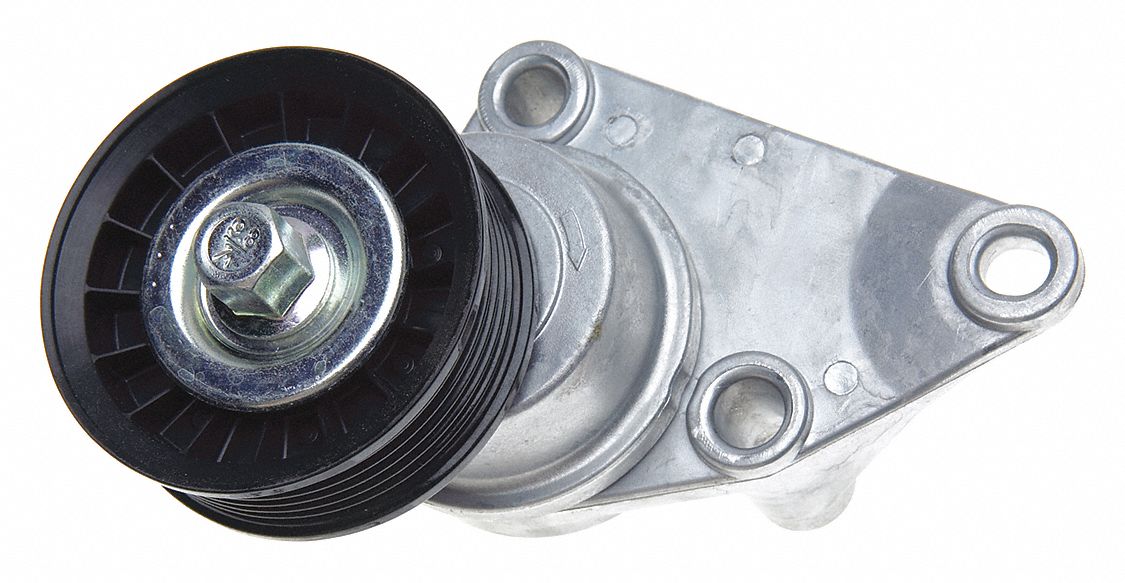 Belt Tensioner: Self-Adjusting Belt Tensioner, 38158, Light Duty, 1 Pulleys, 3 in Outside Dia