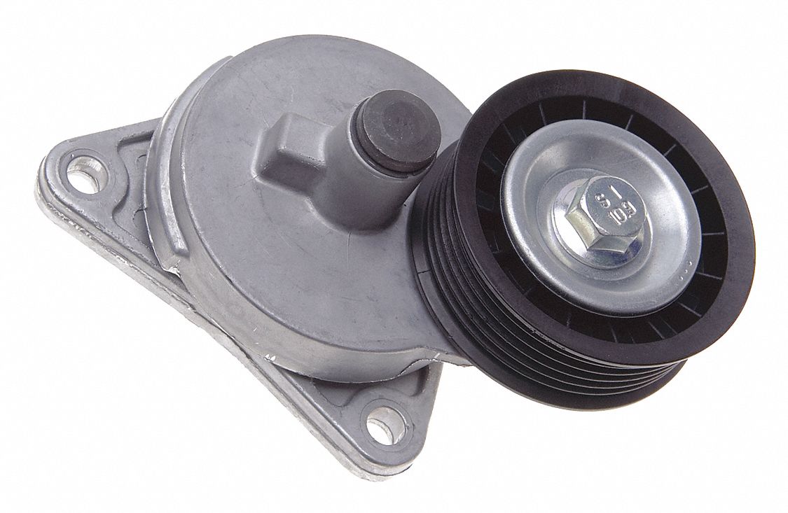 Belt Tensioner: Self-Adjusting Belt Tensioner, 38188, Light Duty, 1 Pulleys, Thermoplastic