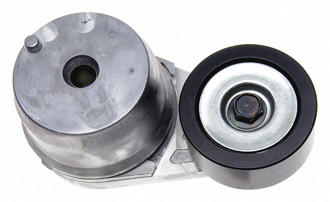 Belt Tensioner: Self-Adjusting Belt Tensioner, 38509, Heavy Duty, 1 Pulleys, 3 in Outside Dia