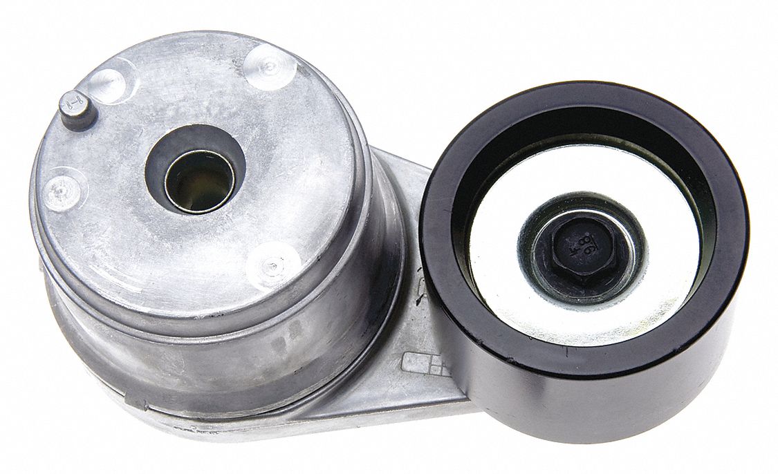 Belt Tensioner: Self-Adjusting Belt Tensioner, 38510, Heavy Duty, 1 Pulleys, 3 in Outside Dia