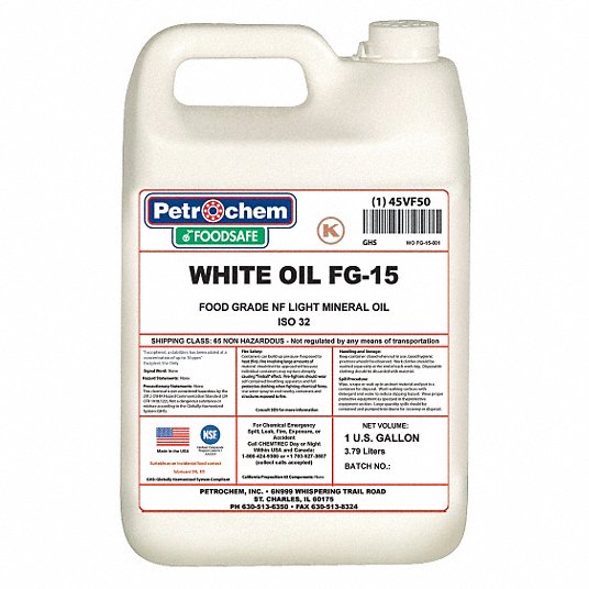 PETROCHEM Mineral Hydraulic Oil, 1 gal Jug, ISO Viscosity Grade : 15 ...
