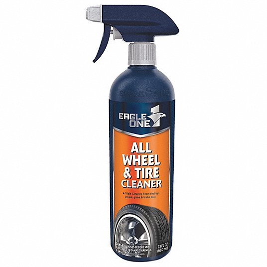 Wheel and Tire Cleaner: Bottle, Clear, Liquid, Liquid, 23 oz Container Size