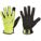 MECHANICS GLOVES, 2XL (11), FULL FINGER, SYNTHETIC LEATHER, YELLOW