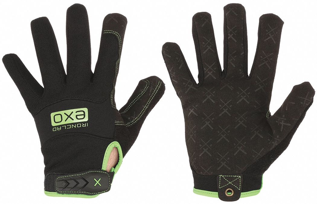 MECHANICS GLOVES, S (7), FULL FINGER, SYNTHETIC LEATHER, NEOPRENE