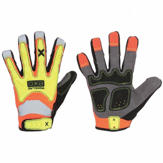 Padded Mechanics Gloves, Large