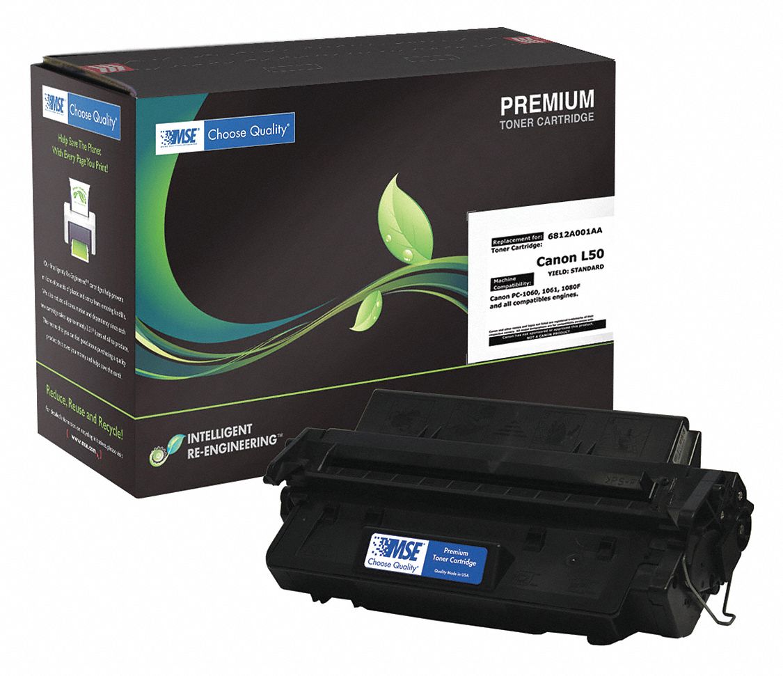 L50, Remanufactured, Toner Cartridge 45VL97MSE6812A001AA Grainger