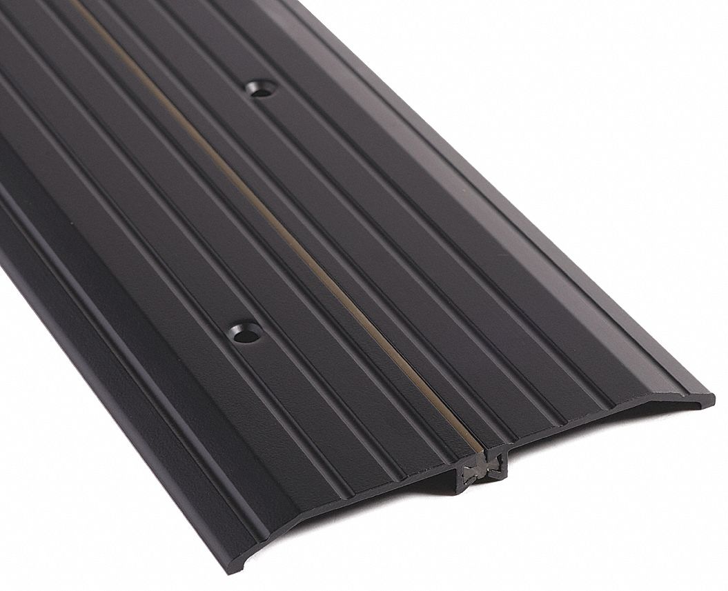 Door Threshold: Saddle, Aluminum, 3 ft Lg