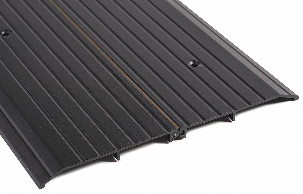 National Guard 72 X 10 X 1 2 Fluted Top Door Threshold Dark