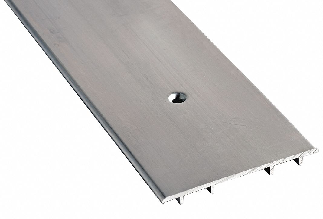 Door Threshold: Saddle, Aluminum, 3 ft Lg