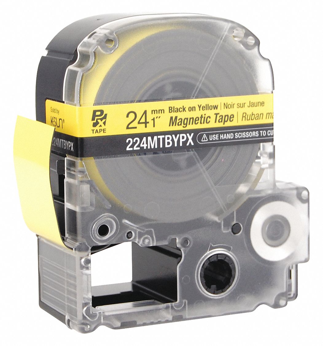 1 in x 11 ft, Metal Detectable Polyester, Continuous Label Roll