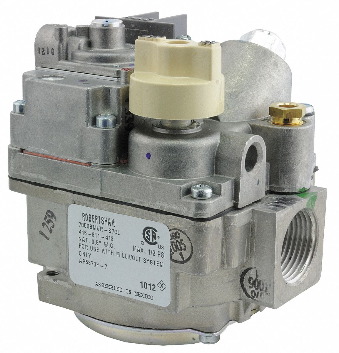 RHEEM Nat. Gas Valve - 45W416|SP5870F - Grainger