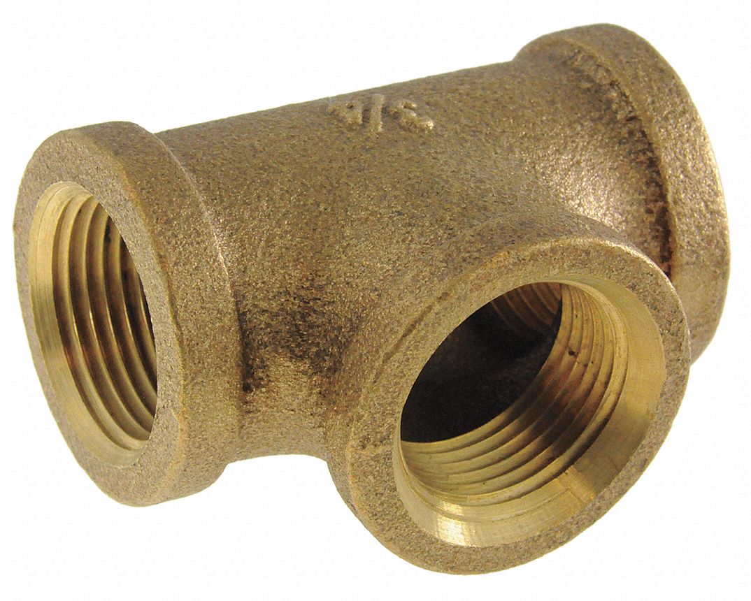 RHEEM, Tee, 3/4x3/4x3/4" 45W502SP330210 Grainger