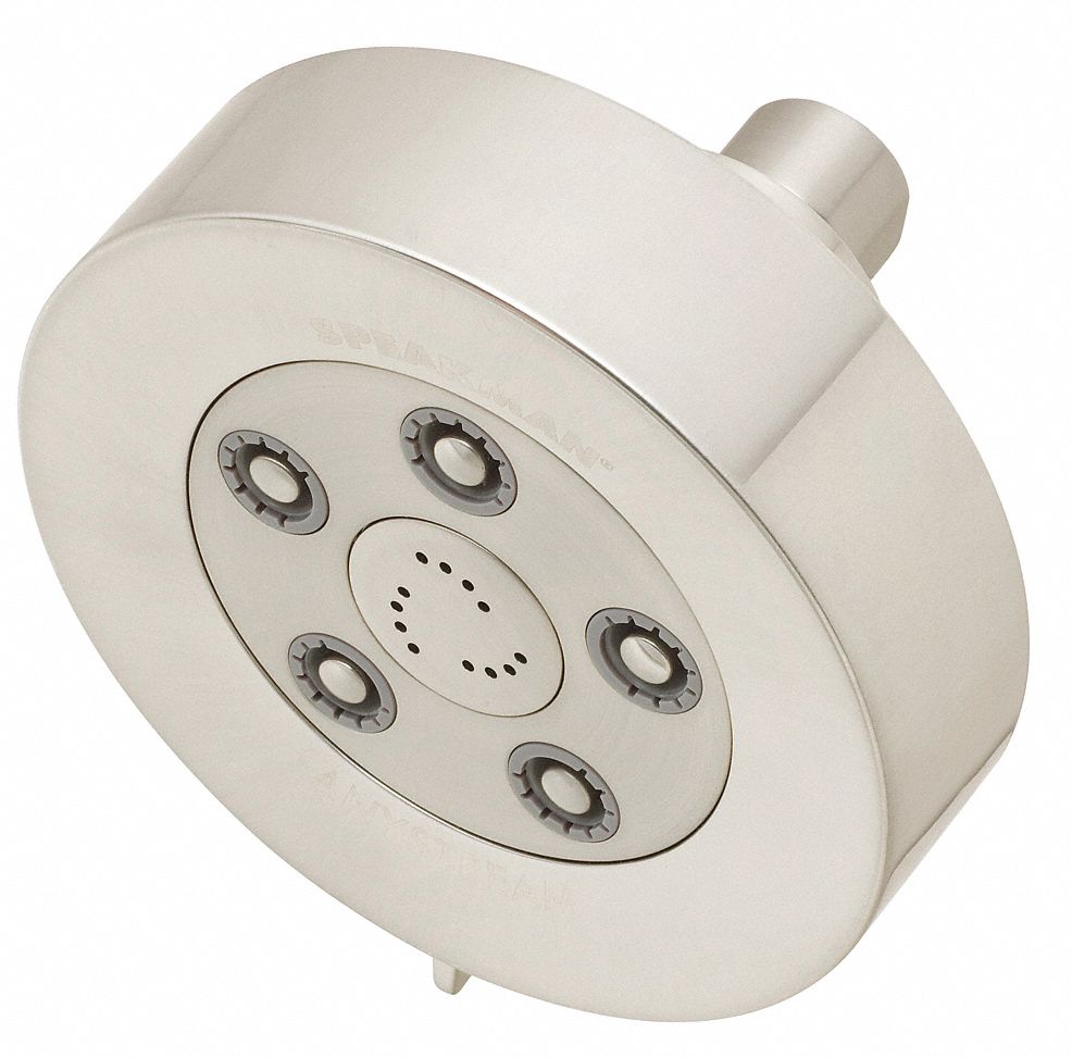 SHOWERHEAD: SPEAKMAN, NEO S-3010, 2 GPM FIXED, BRUSHED NICKEL FINISH