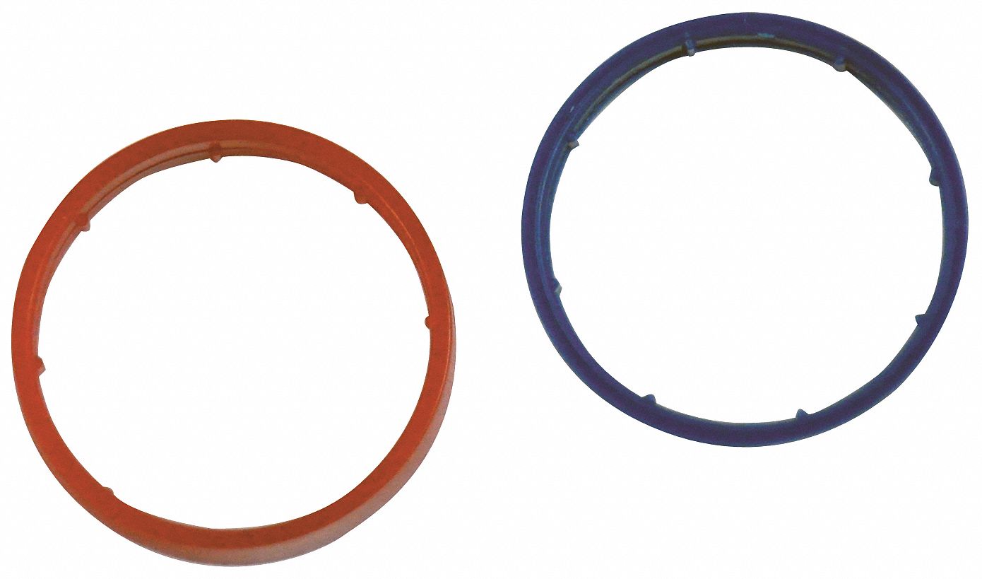 Index Ring: Plastic, For Cold/Hot Handle Type, Color Index, Blue/Red