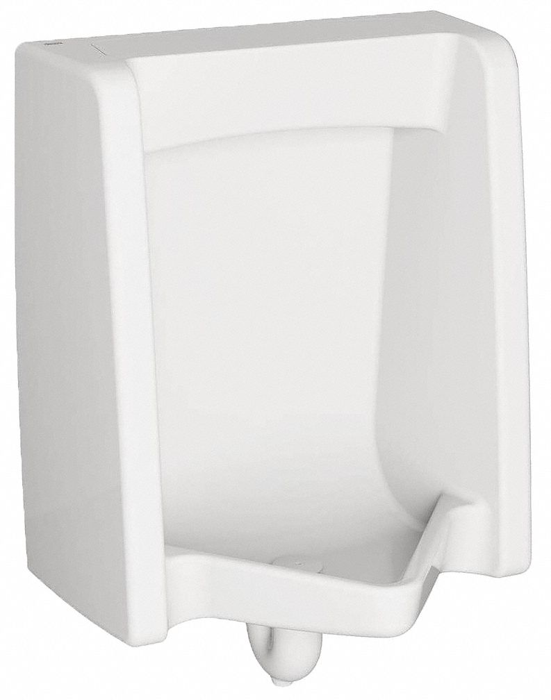 Acorn On-floor siphon jet toilet with wall waste outlet, 1-1/2 Top Spud,  white