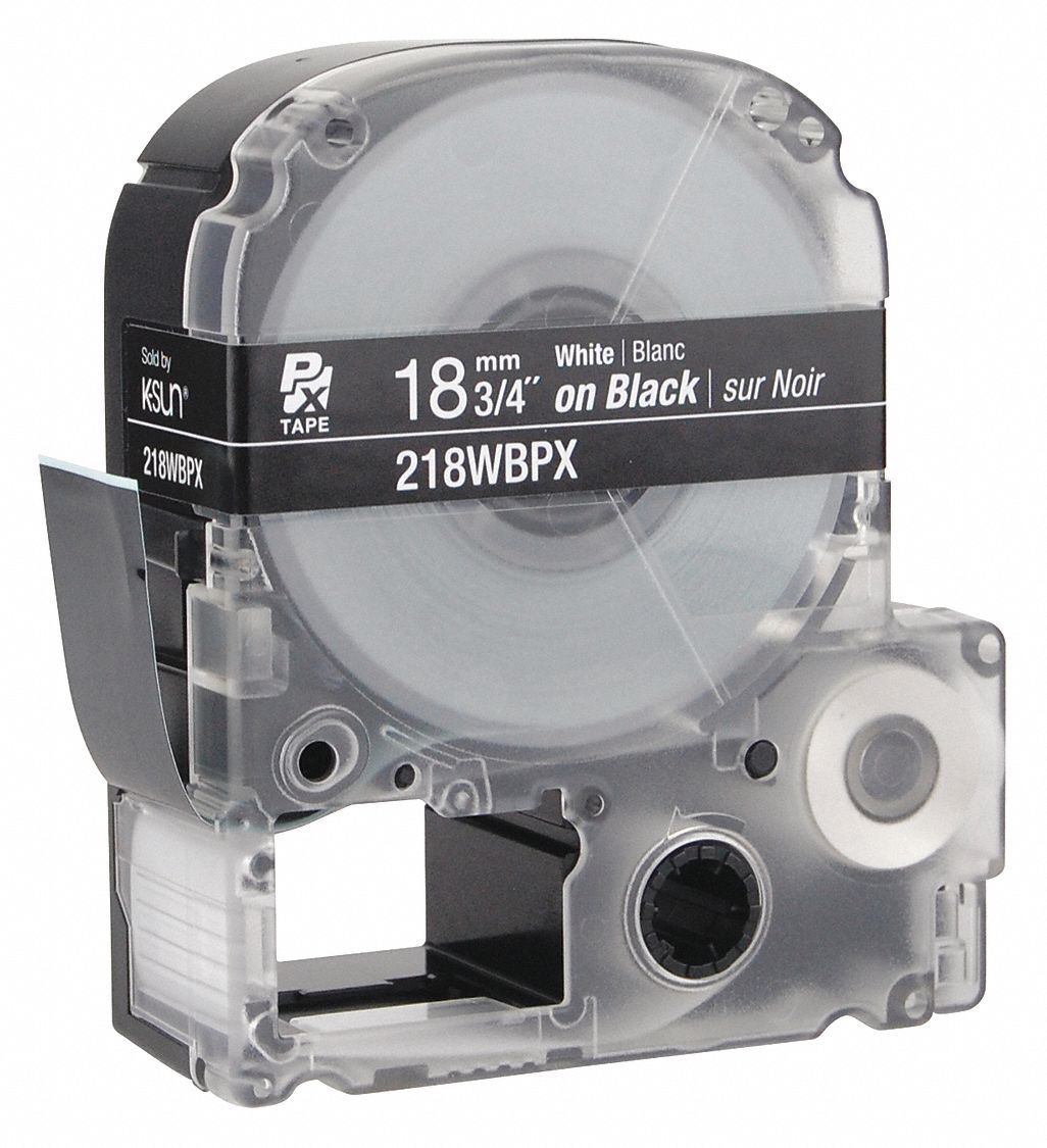 3/4 in x 30 ft, Polyester, Continuous Label Roll Cartridge 45WA44