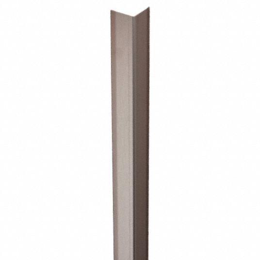 INPRO Corner Guard, Stainless Steel, 48" Height, 11/2" Width, 0.062