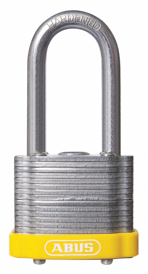 Keyed Padlock, Alike, 1-1/2"W, PK3