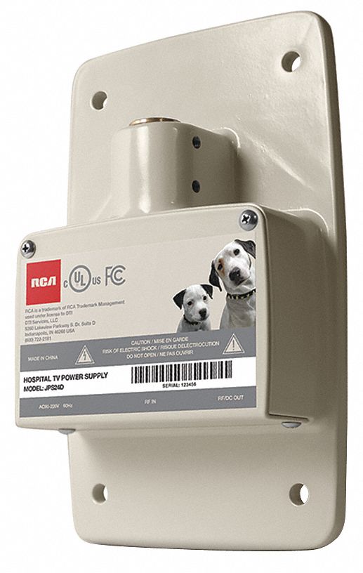 Power Supply Steel Wall Plate 10 in H
