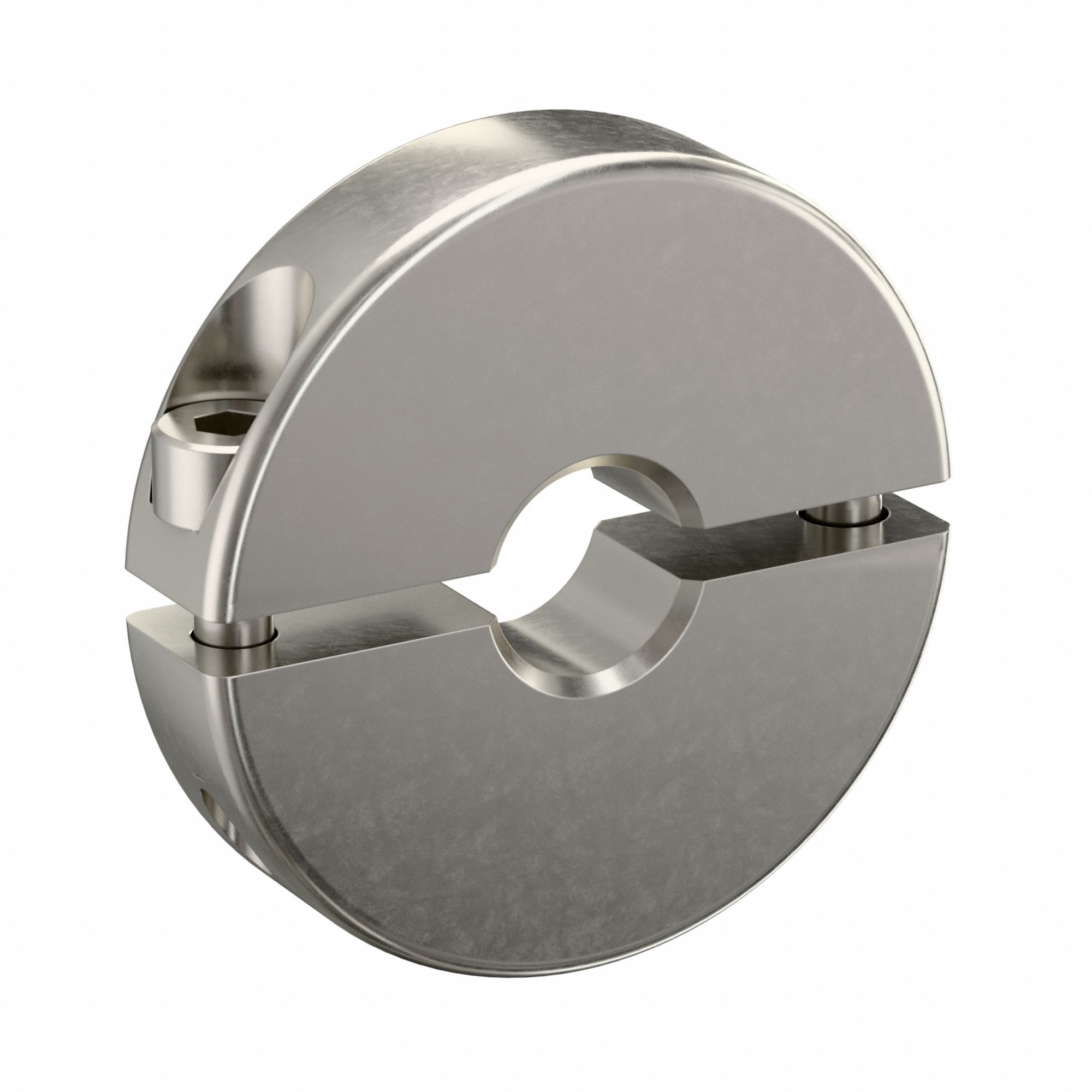 RULAND MANUFACTURING, 2-Piece, Metric with Inch Bore, Shaft Collar ...