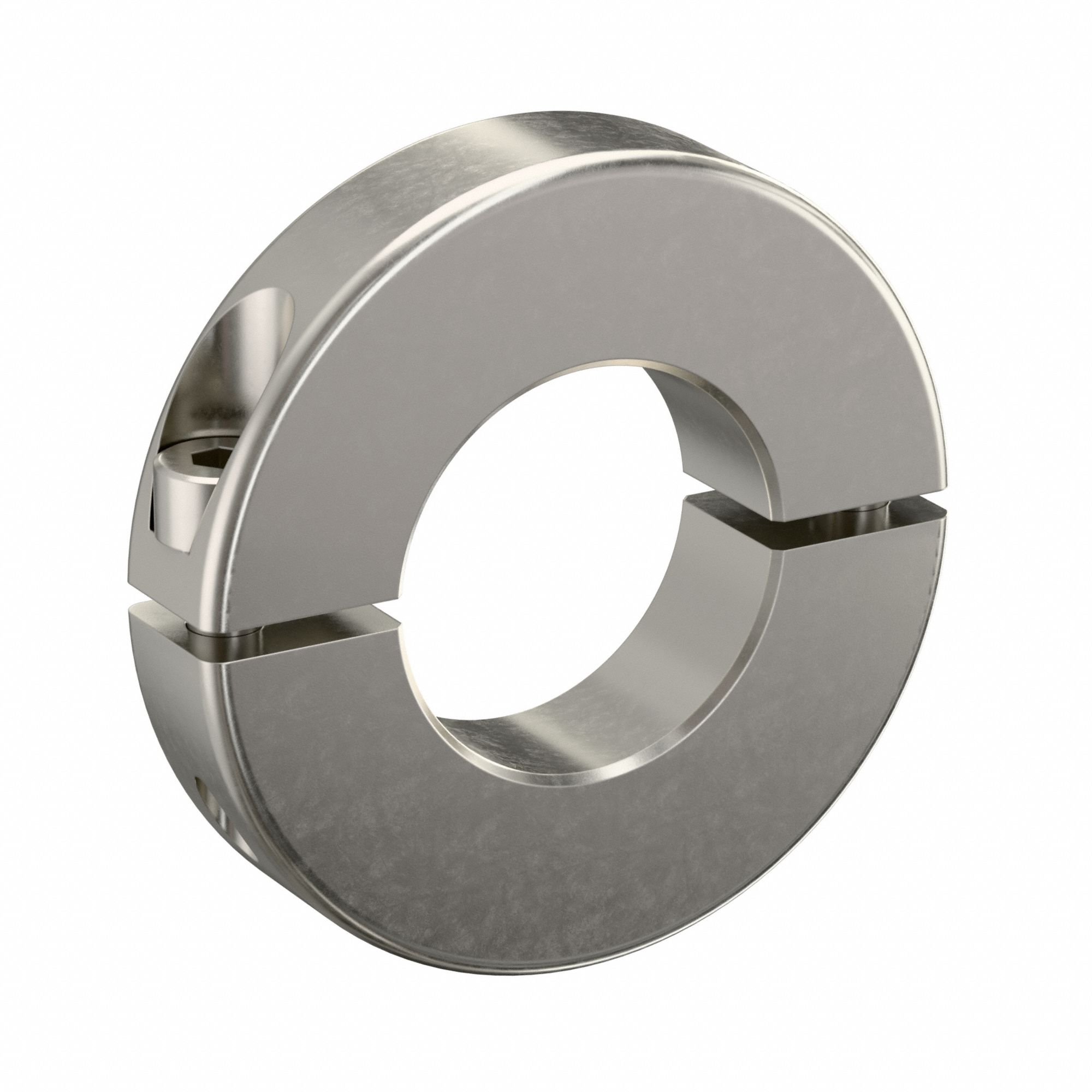 RULAND MANUFACTURING, 2-Piece, Metric with Inch Bore, Shaft Collar ...