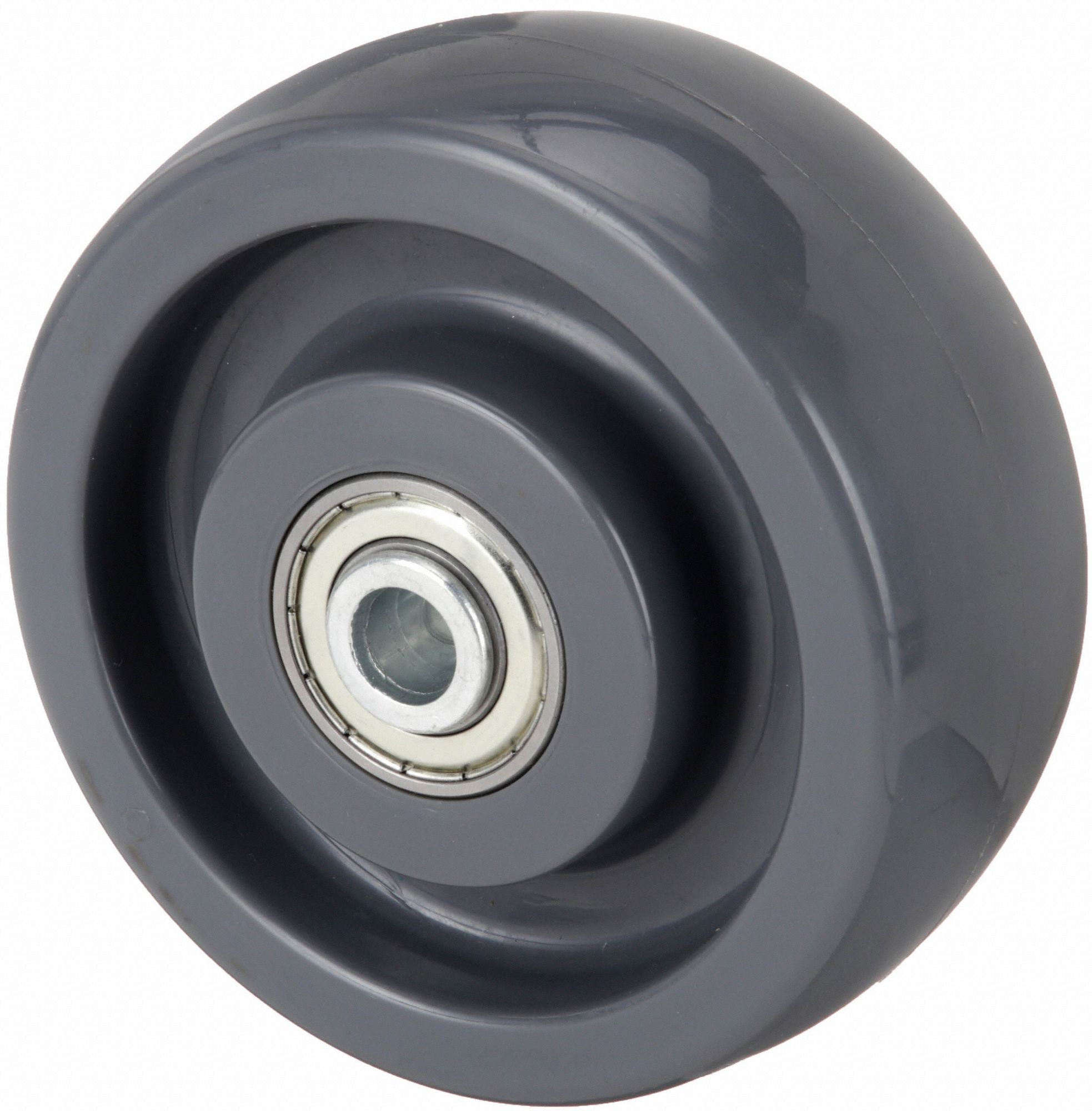 NYLON TREAD WHEEL, 6 IN WHEEL DIAMETER, 2 IN WHEEL W, 720 LB LOAD RATING