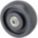 NYLON TREAD WHEEL, 6 IN WHEEL DIAMETER, 2 IN WHEEL W, 720 LB LOAD RATING