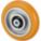 ROULETTE,POLYURETHANE,4 PO,400 LB
