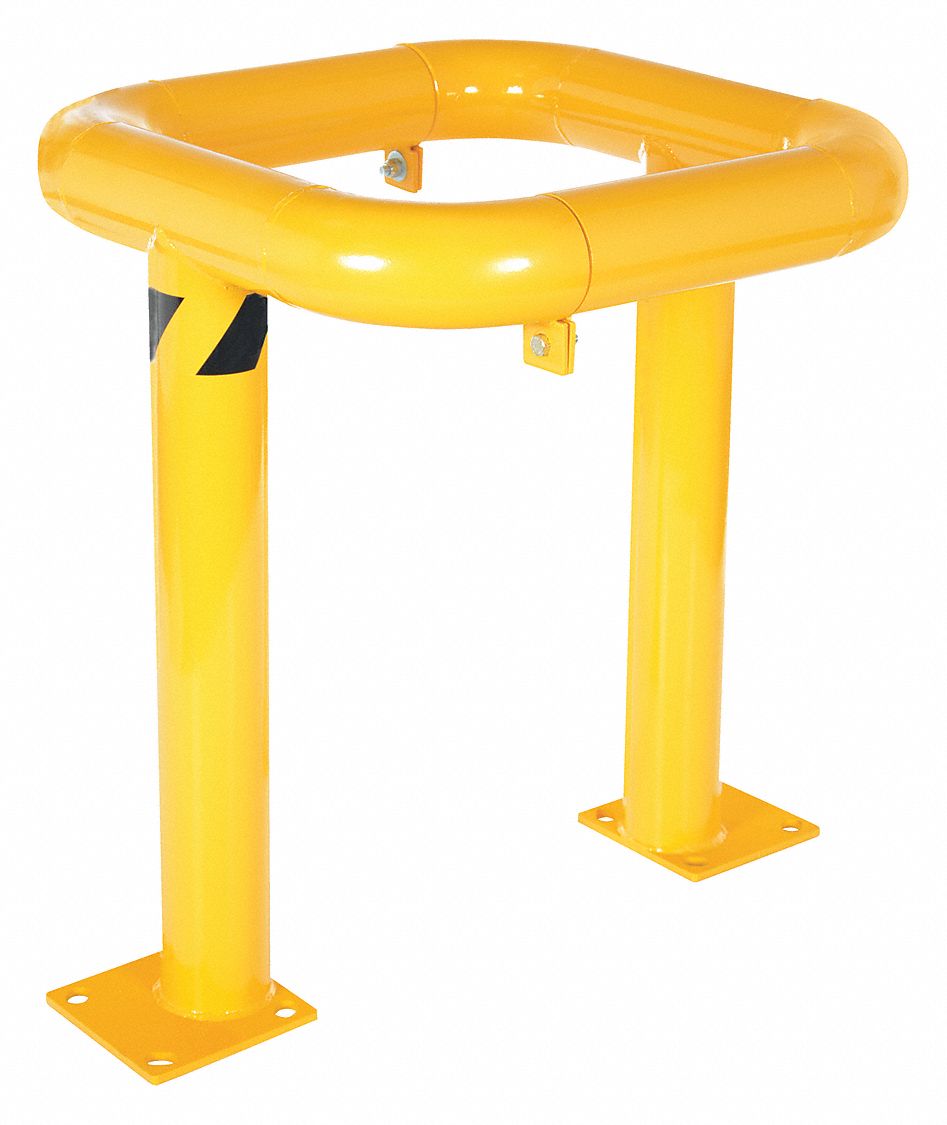 VESTIL COLUMN GUARD, YELLOW, 29 IN W X 24 IN H, HEAVY DUTY - 27057 ...
