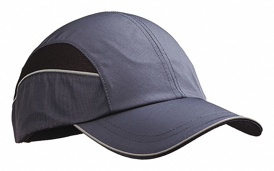 Dark Blue, Hook-and-Loop, Bump Cap - 45XE27|SCARAP5NVY - Grainger