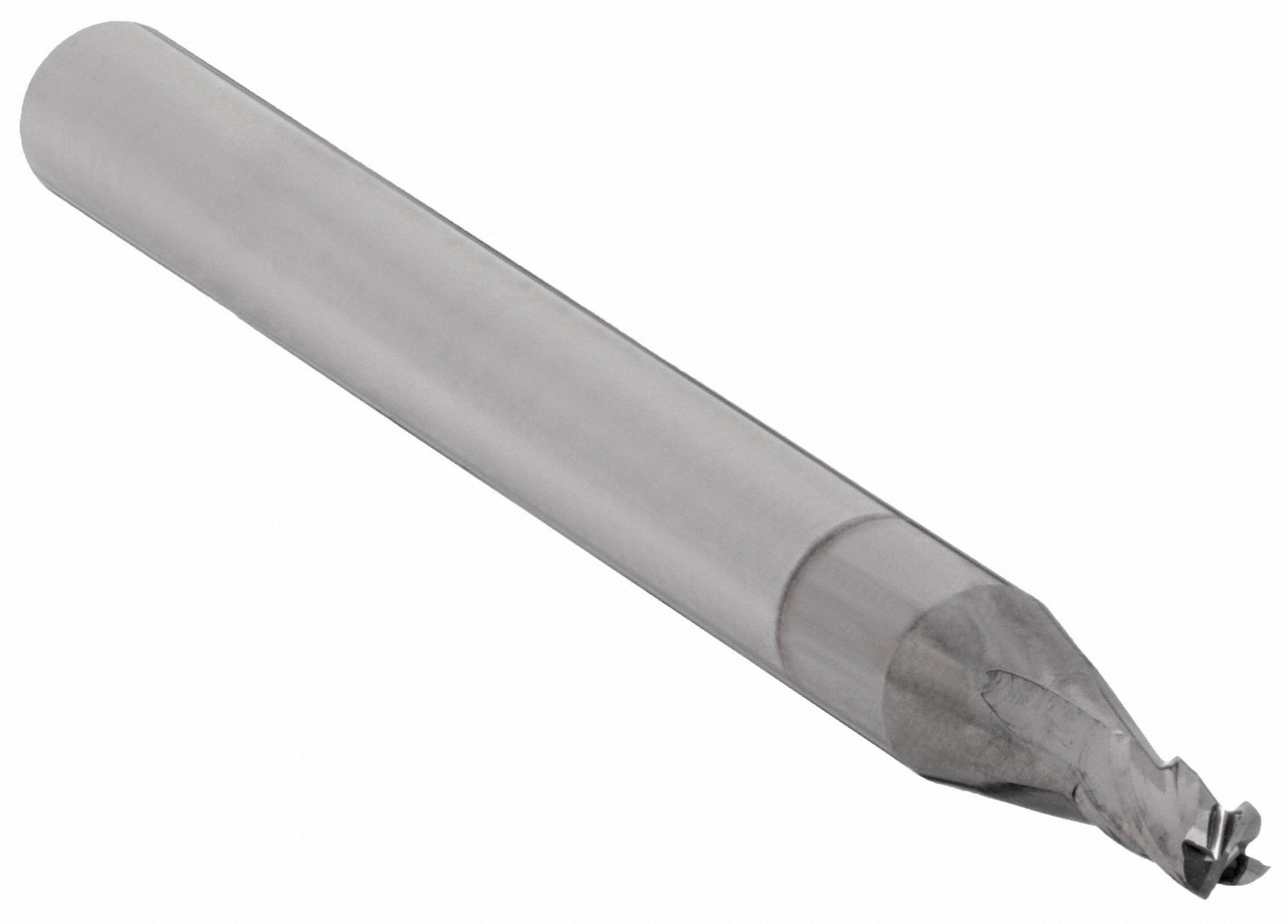 Square End Mill: Carbide, TiCN Coated, 4 Flute, 5/64" Mill Dia, 5/32" LOC
