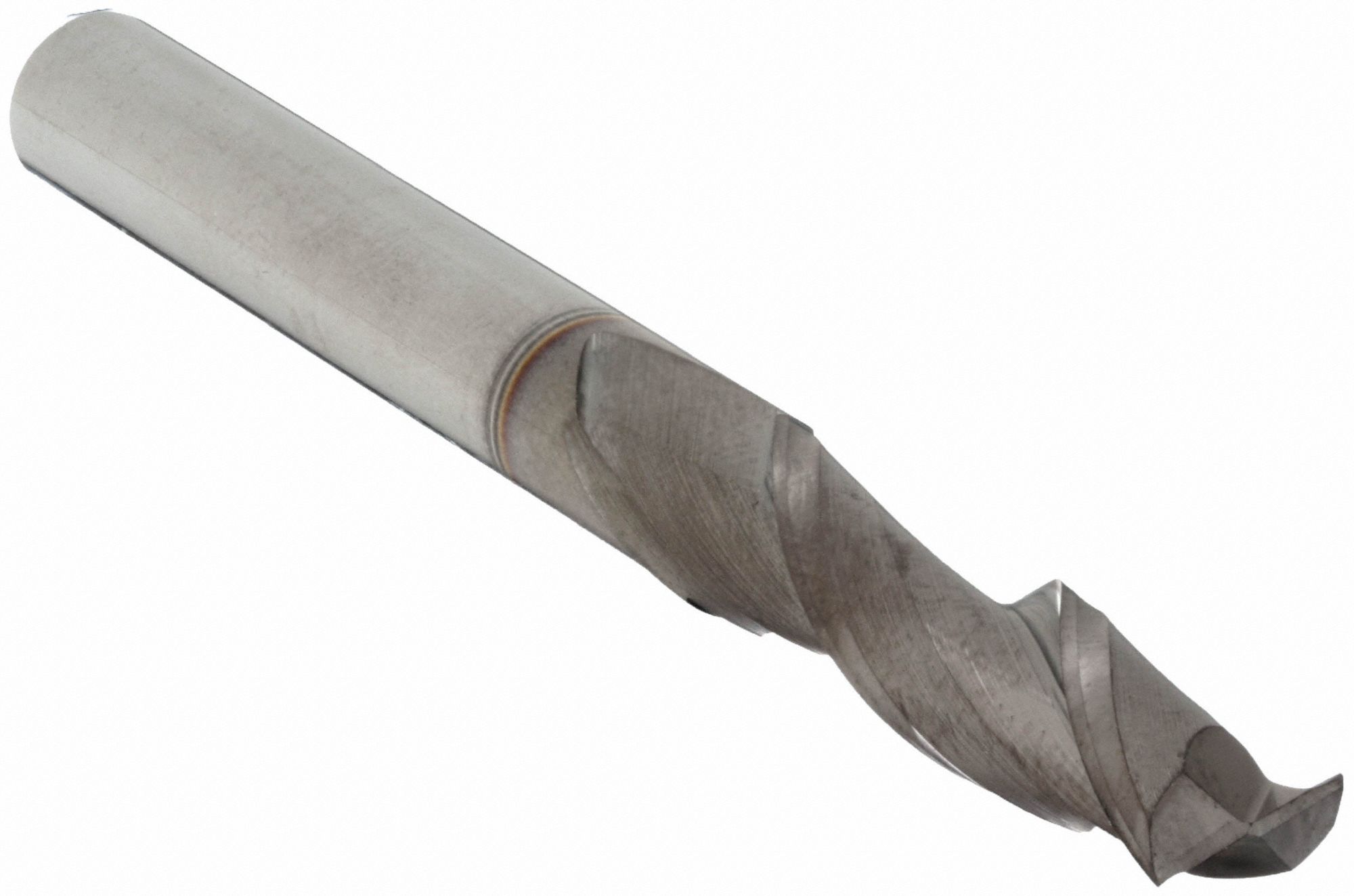 Square End Mill: Carbide, TiCN Coated, 2 Flute, 3/8" Mill Dia, 1-1/8" LOC, 3" OAL