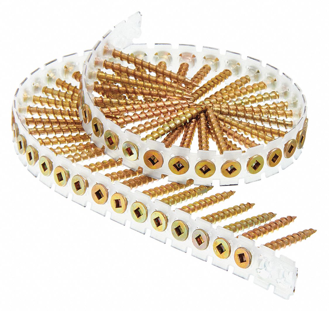 Drywall Screw 1 39/64 L #8 ZincYL PK4000