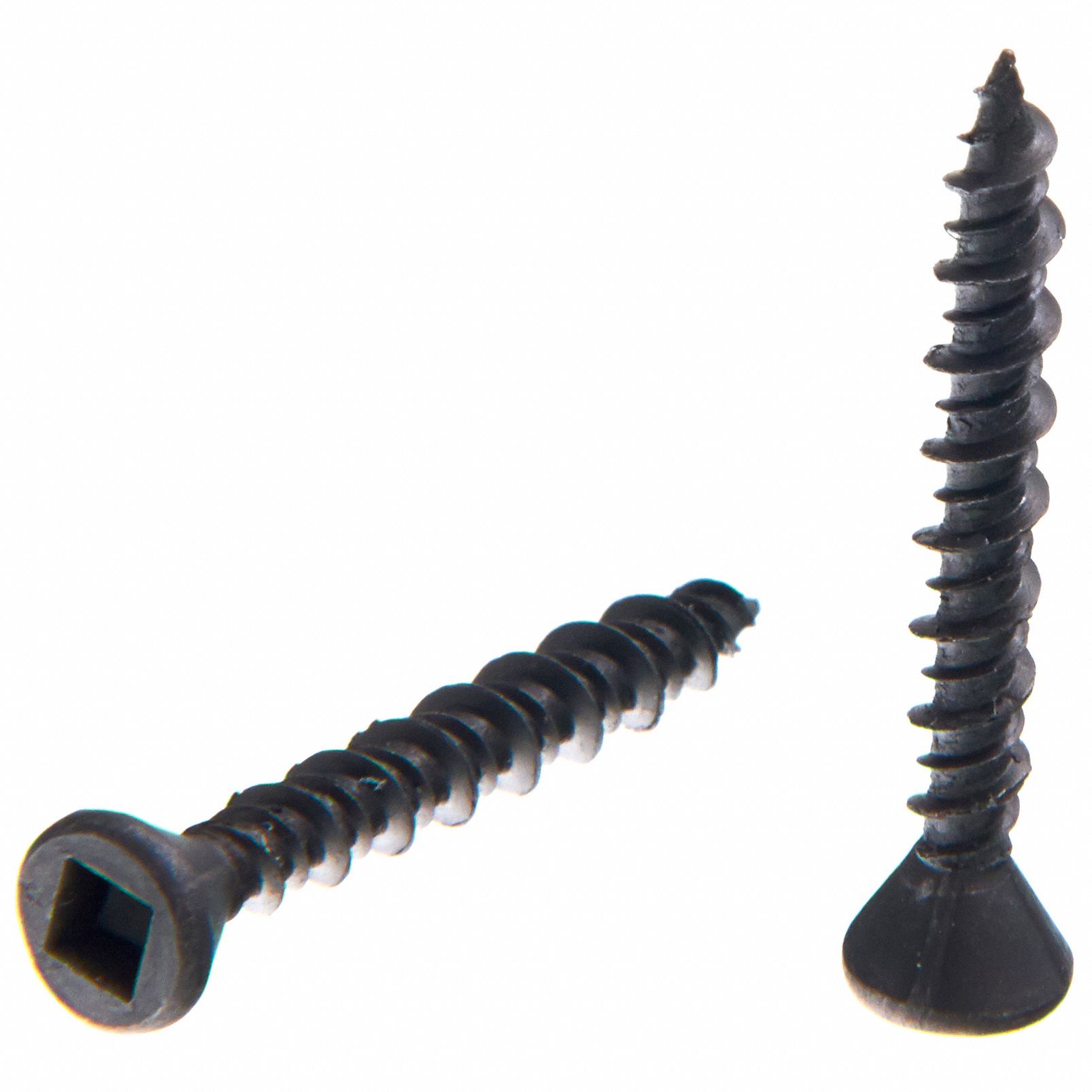 DURASPIN Drywall Screws, Trim, 7, Square, 1 1/4 in Length, Steel, High