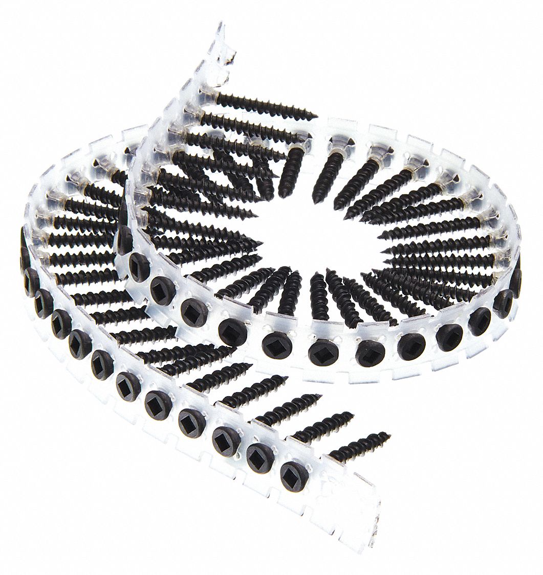 Drywall Screw, 7 Screw Size, Drywall Screws 45YK1407Q125PBQ Grainger