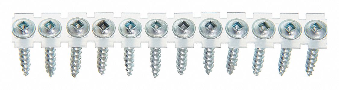 Drywall Screw 1 5/32 L #8 Zinc PK4000