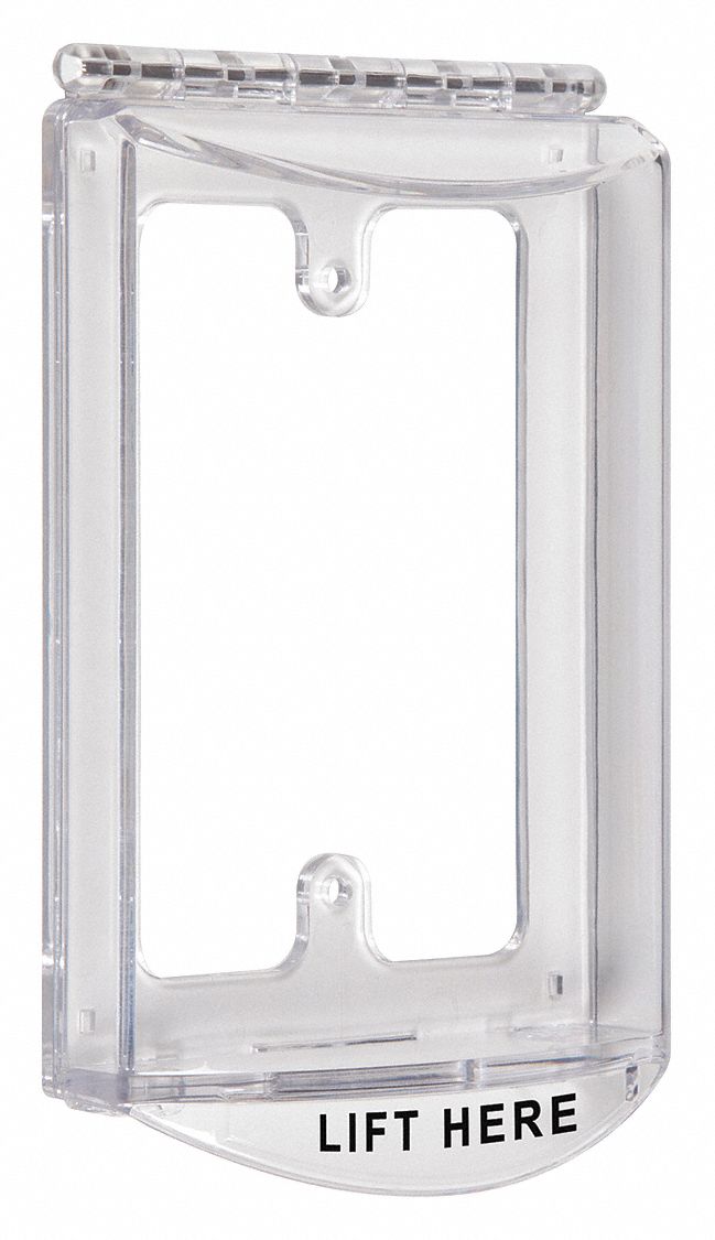 PROTECTIVE COVER,4-15/32 IN. H,CLEAR