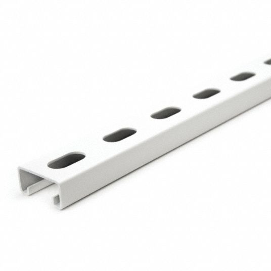 Steel, Painted, Strut Channel - Slotted - 45YV67|FS-500SS WT 24.00 ...