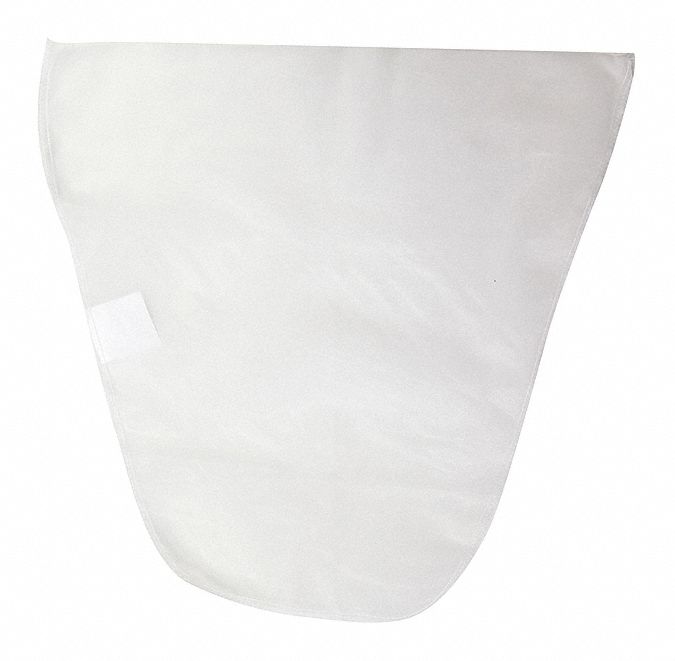 Paint Strainer Bag: Paint Strainer Bag, 20 in Lg, 17 1/2 in Wd, 1/16 in Ht, White, 25 PK