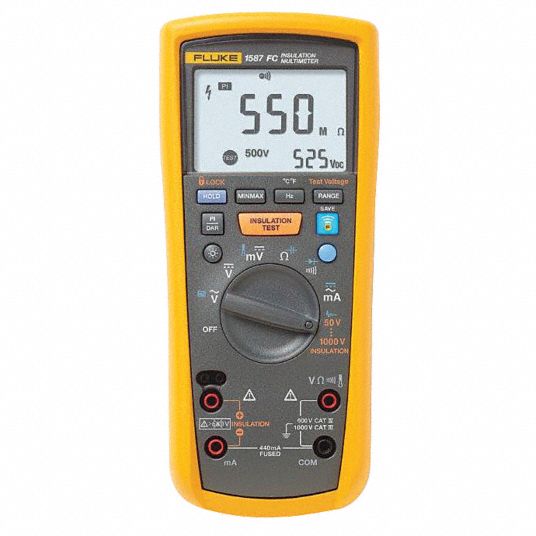 Fluke 1664FC Multifunction Installation Tester & Fluke 117 Digital  Multimeter & Fluke 325 Clamp Meter & Fluke T150 Voltage & Continuity Tester  - Testermans