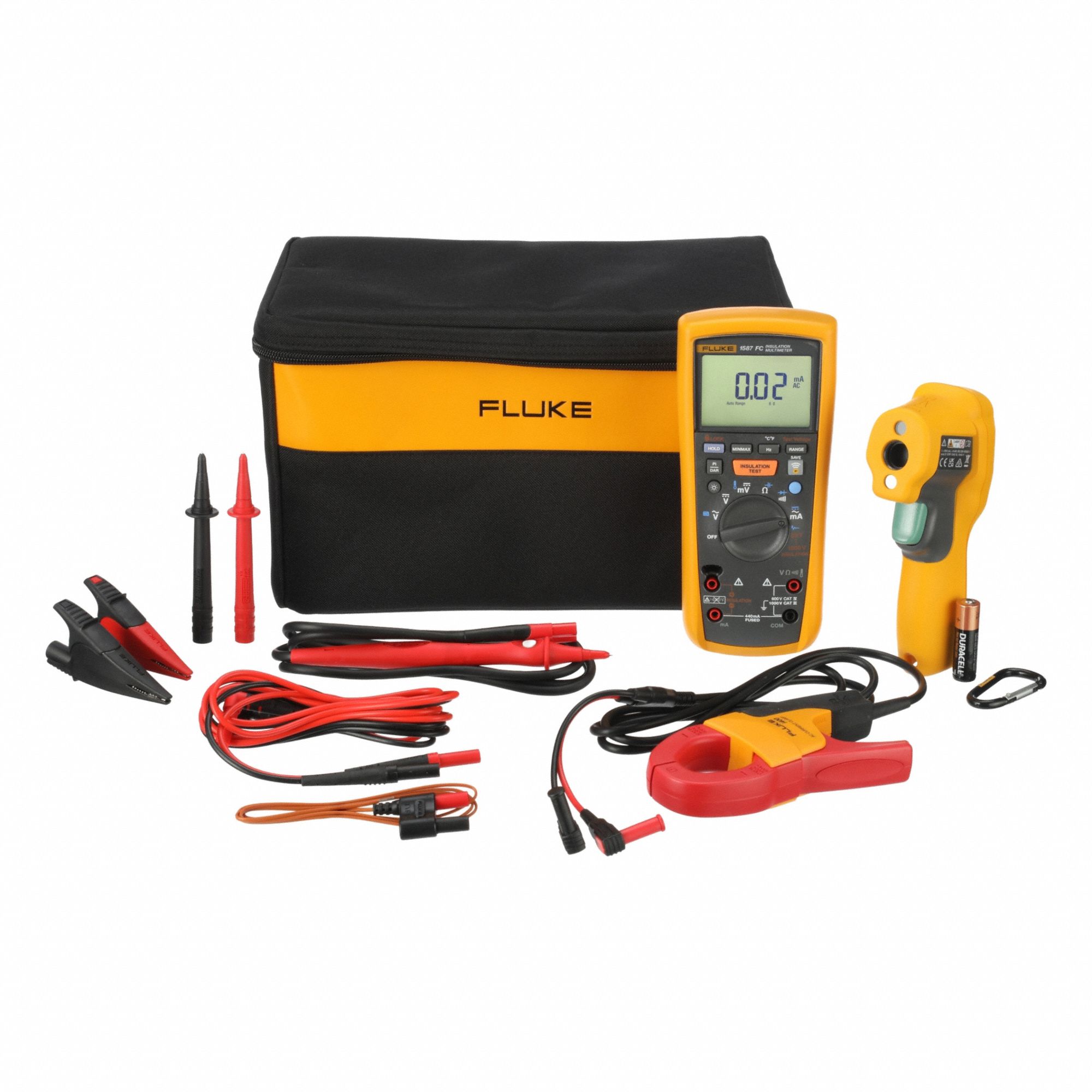 Insulation Multimeter: 0.1 megaohm to 2 gigohm, CAT III 1000V/CAT IV 600V, Digital, Bluetooth