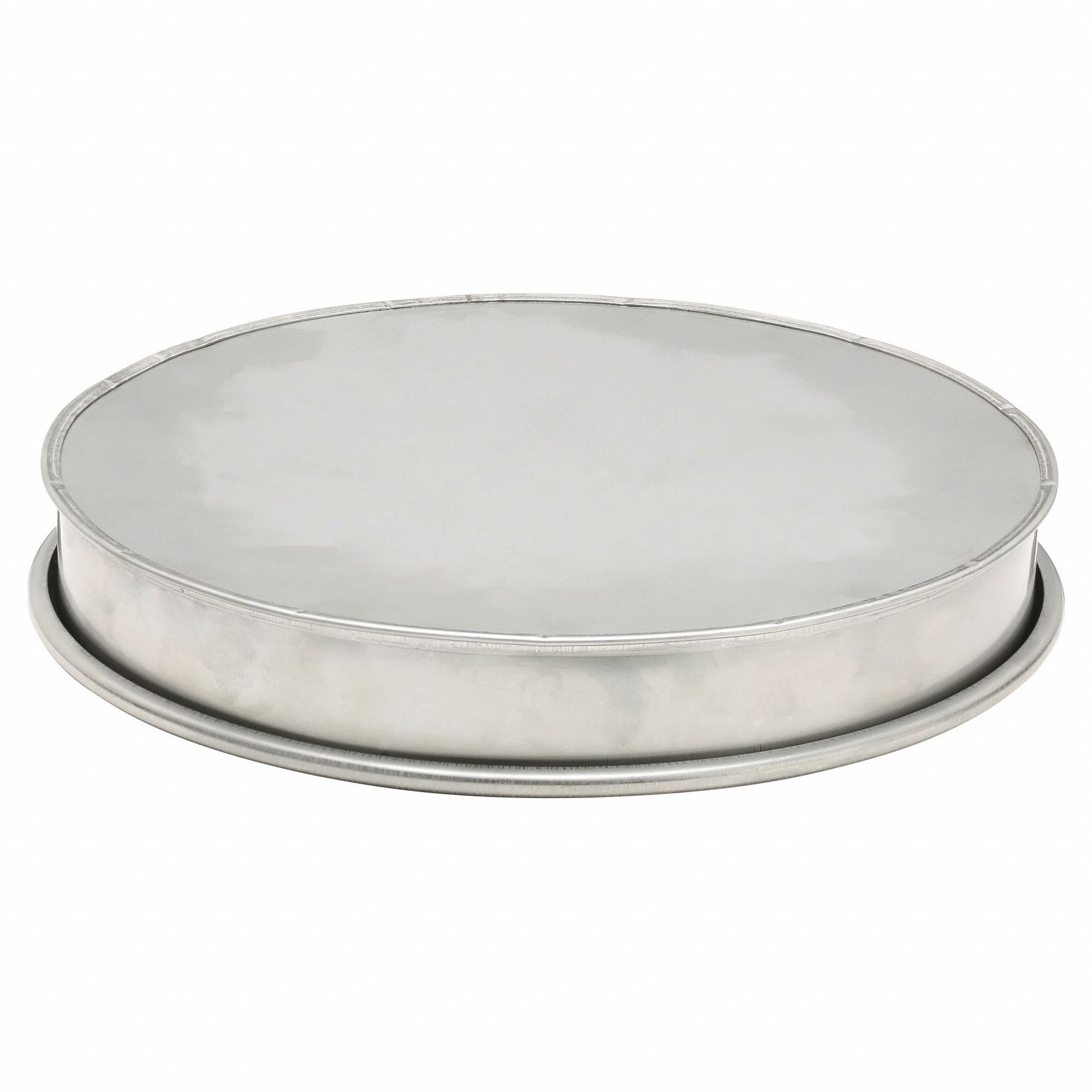 End Cap: Stainless Steel, For 12 in Duct Dia, 1 7/8 in Overall Lg, 12 in Inlet Dia, Stainless Steel