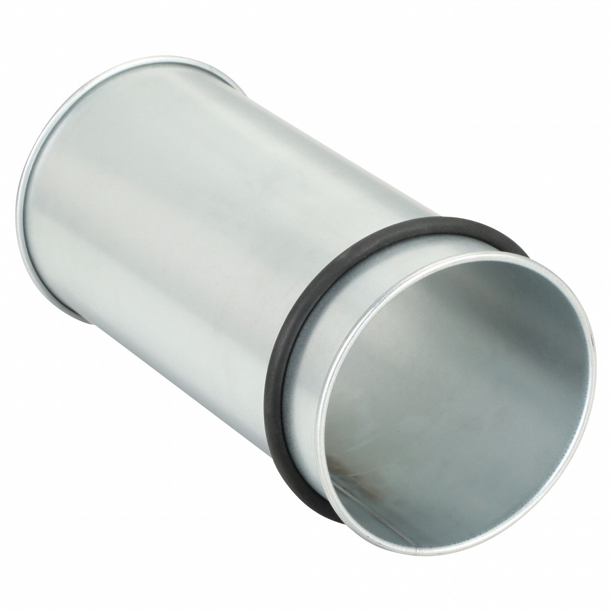 Adjustable Nipple: Steel, For 5 in Duct Dia, 11 3/8 in Overall Lg, 5 in Inlet Dia, 5 in Outlet Dia