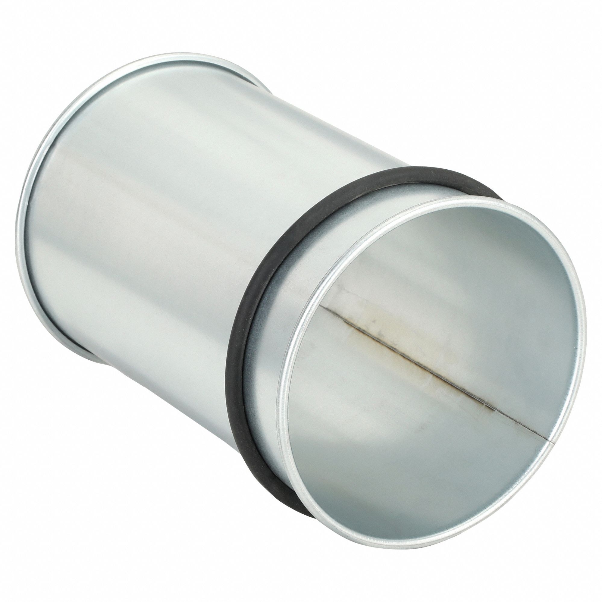 Adjustable Nipple: Steel, For 7 in Duct Dia, 11 1/8 in Overall Lg, 7 in Inlet Dia, 7 in Outlet Dia