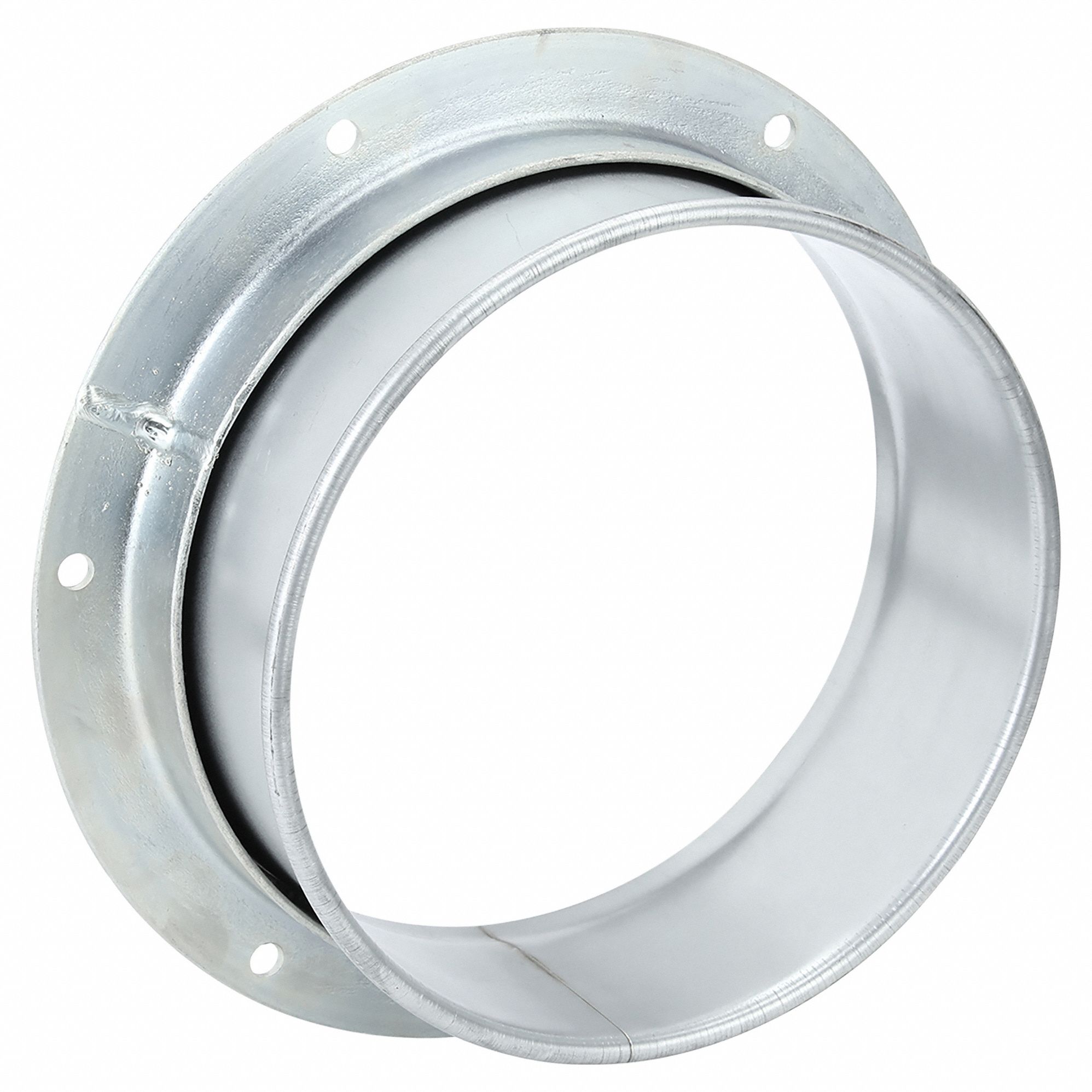 Steel, For 10 in Duct Dia, Angle Flange Adapter - 40D620|8040401826 ...