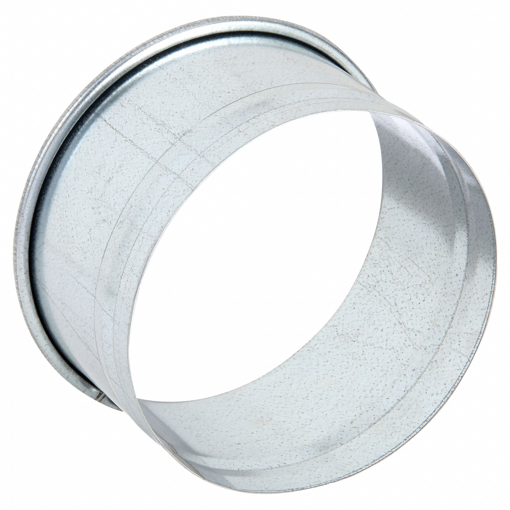 Hose Adapter: Steel, For 7 in Duct Dia, 4 in Overall Lg, 7 in Outlet Dia, 22 ga Material Thick